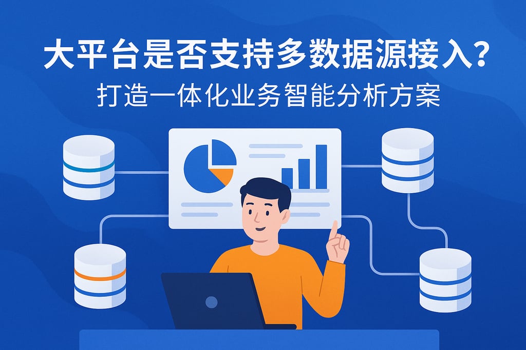 大平台是否支持多数据源接入？打造一体化业务智能分析方案