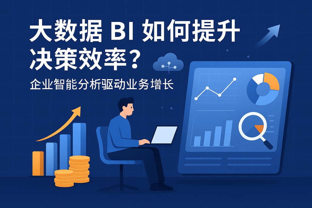 大数据BI如何提升决策效率？企业智能分析驱动业务增长