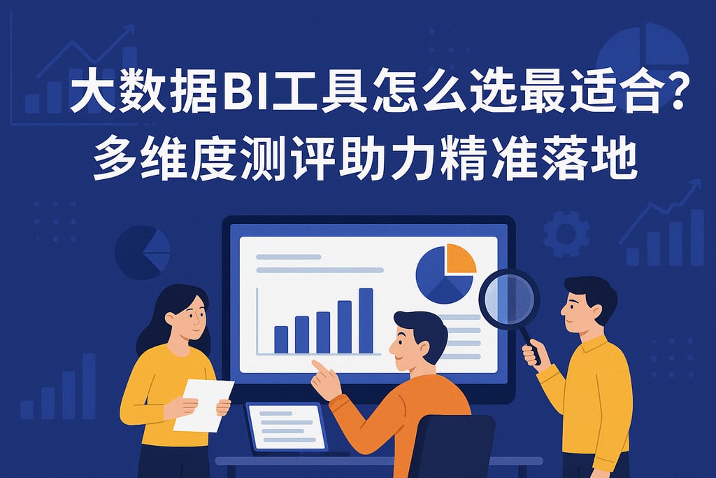 大数据BI工具怎么选最适合？多维度测评助力精准落地