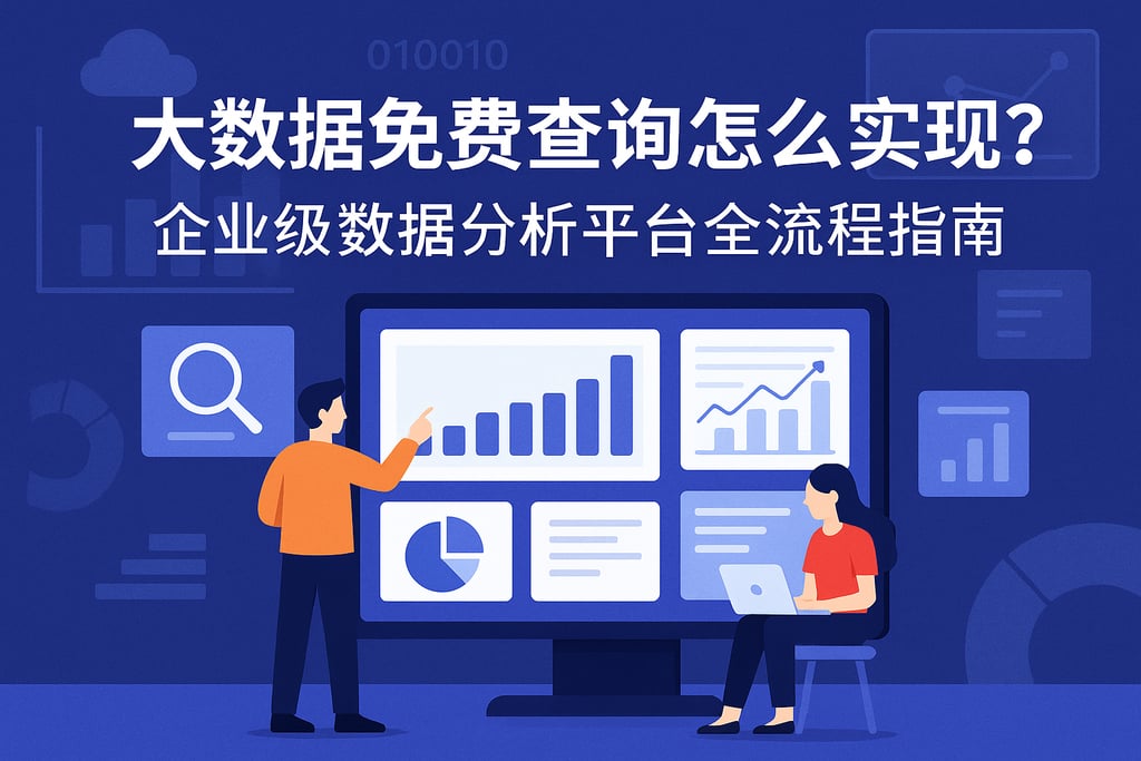 大数据免费查询怎么实现？企业级数据分析平台全流程指南
