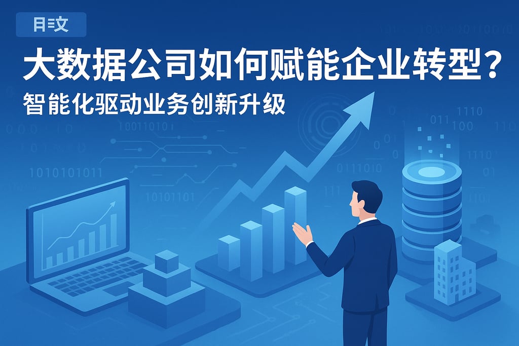大数据公司如何赋能企业转型？智能化驱动业务创新升级