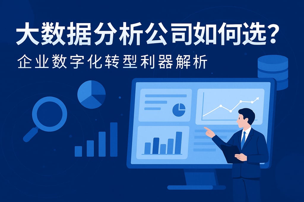 大数据分析公司如何选？企业数字化转型利器解析