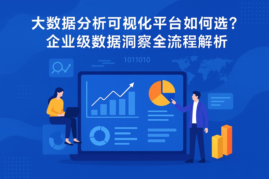 大数据分析可视化平台如何选？企业级数据洞察全流程解析