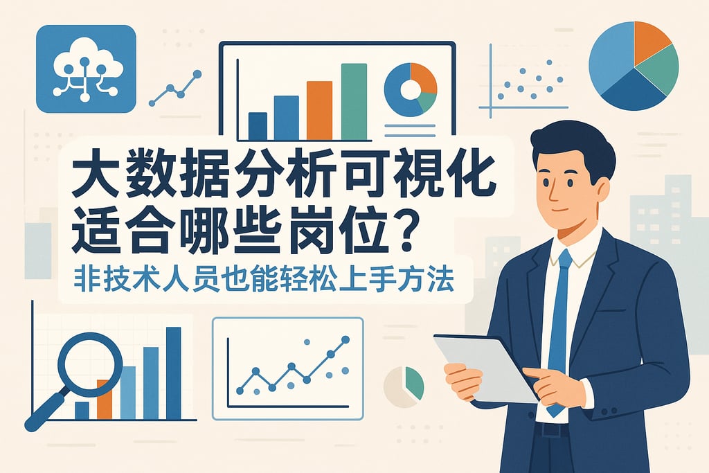 大数据分析可视化适合哪些岗位？非技术人员也能轻松上手方法