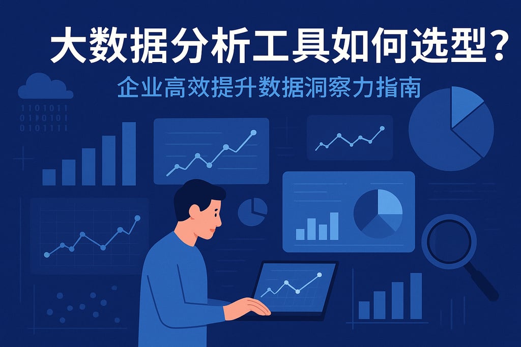大数据分析工具如何选型？企业高效提升数据洞察力指南