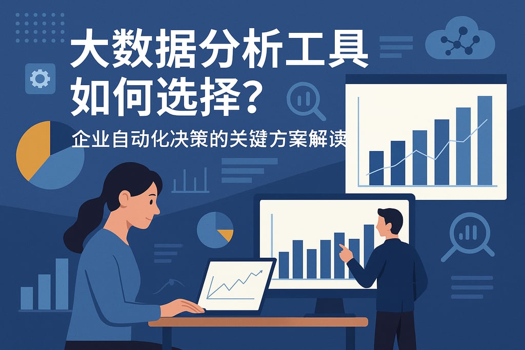大数据分析工具如何选择？企业自动化决策的关键方案解读