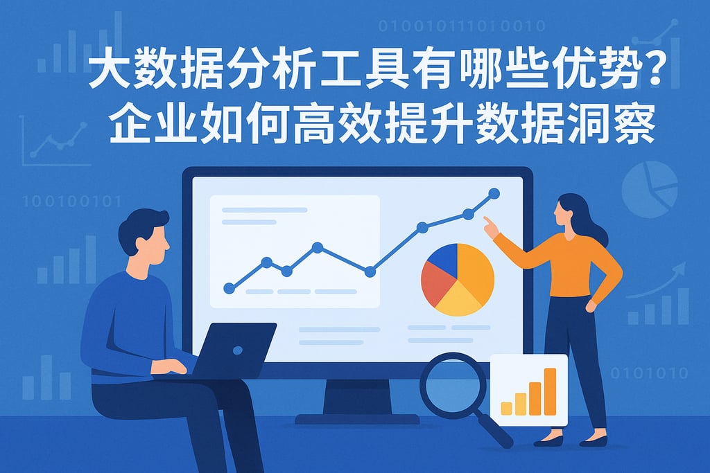 大数据分析工具有哪些优势？企业如何高效提升数据洞察力