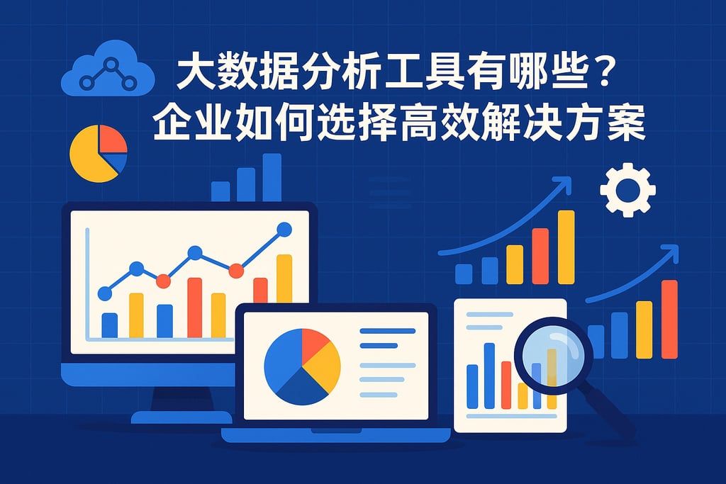 大数据分析工具有哪些？企业如何选择高效解决方案