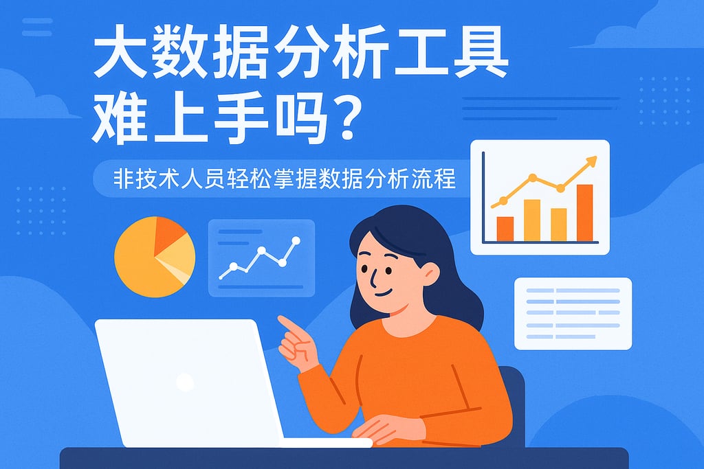 大数据分析工具难上手吗？非技术人员轻松掌握数据分析流程