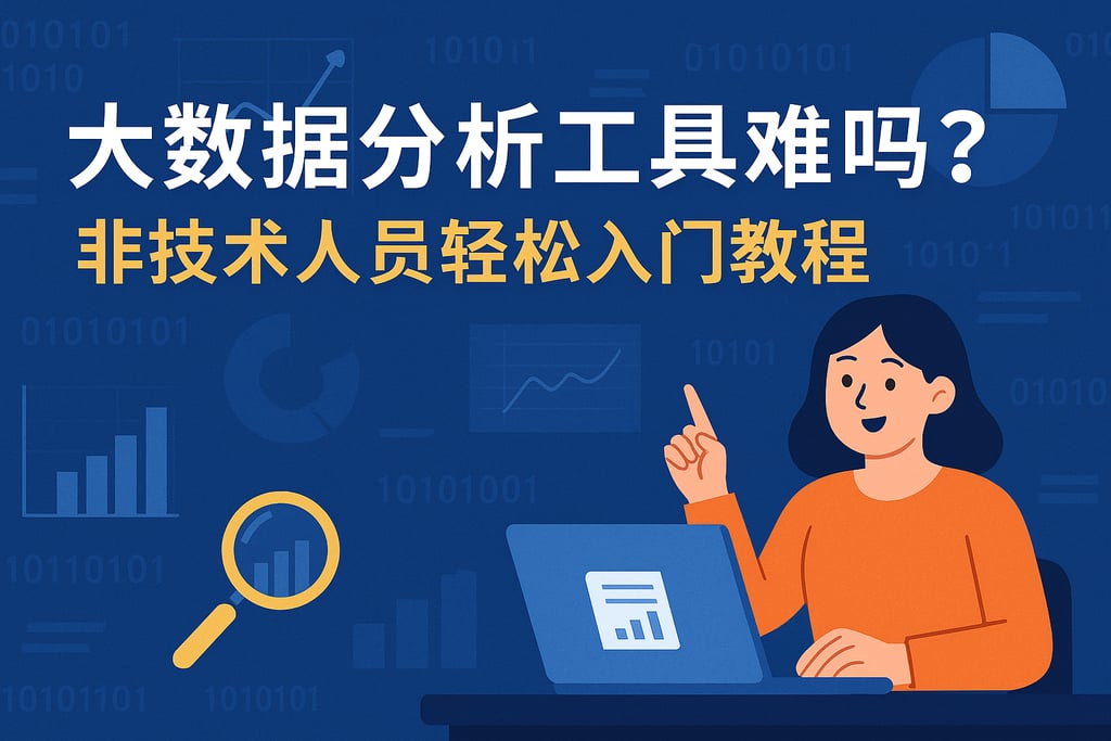 大数据分析工具难吗？非技术人员轻松入门教程