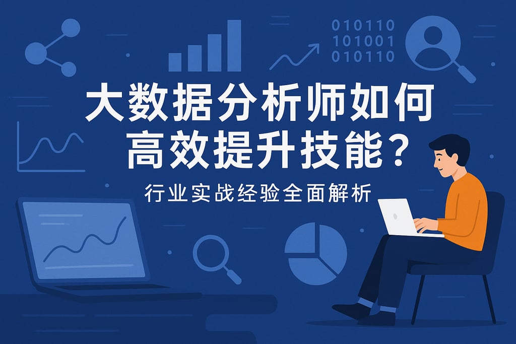 大数据分析师如何高效提升技能？行业实战经验全面解析