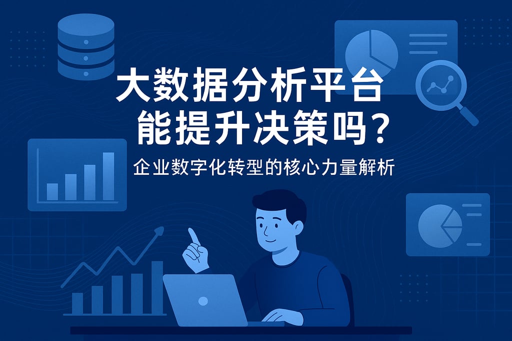 大数据分析平台能提升决策吗？企业数字化转型的核心力量解析