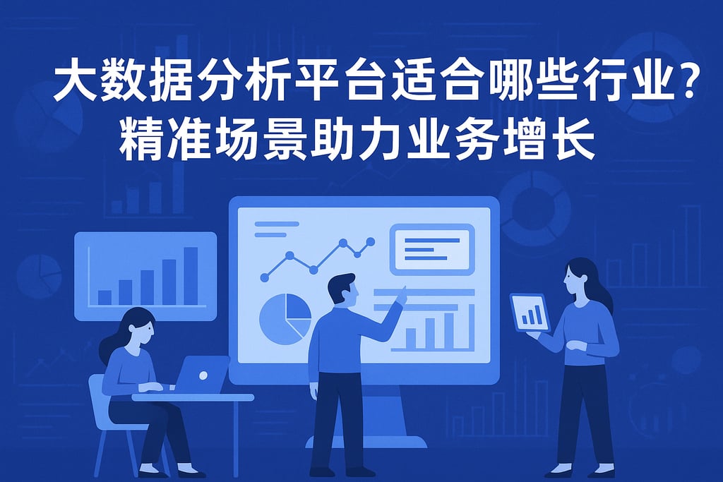 大数据分析平台适合哪些行业？精准场景应用助力业务增长