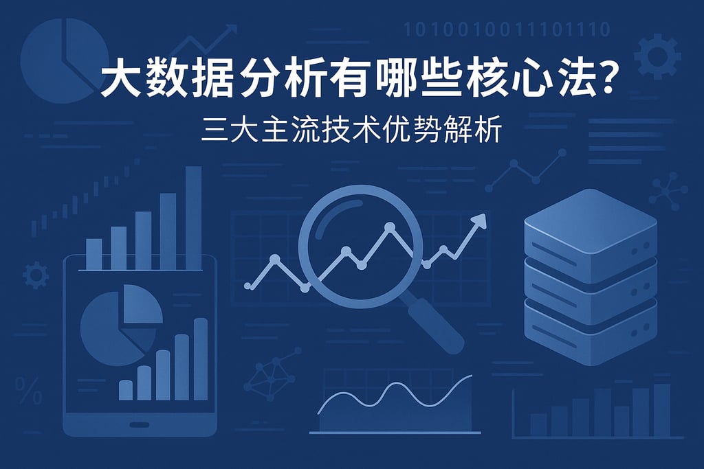 大数据分析有哪些核心方法？三大主流技术优势解析