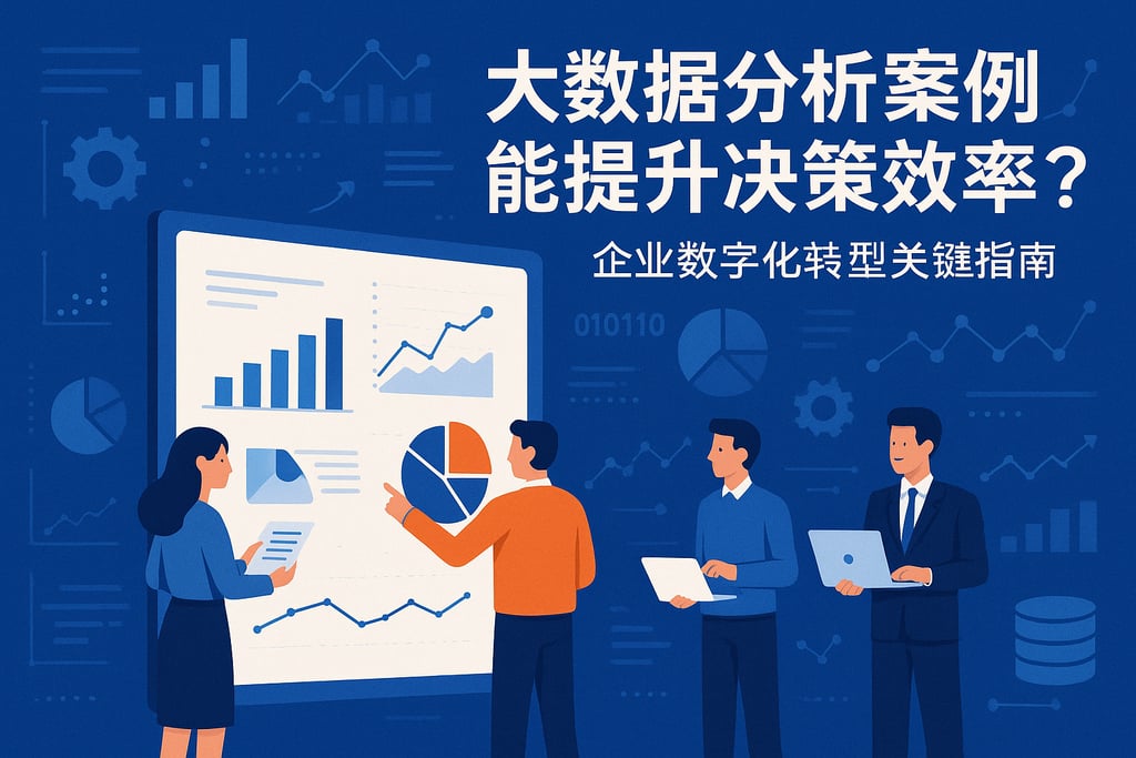 大数据分析案例能提升决策效率吗？企业数字化转型关键指南