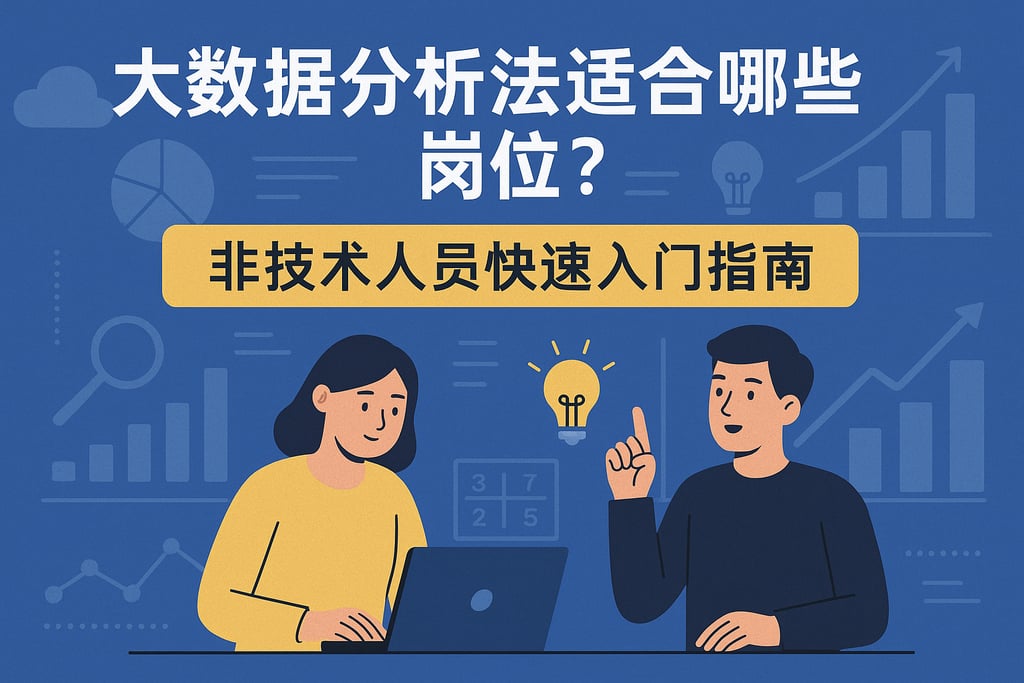 大数据分析法适合哪些岗位？非技术人员快速入门指南
