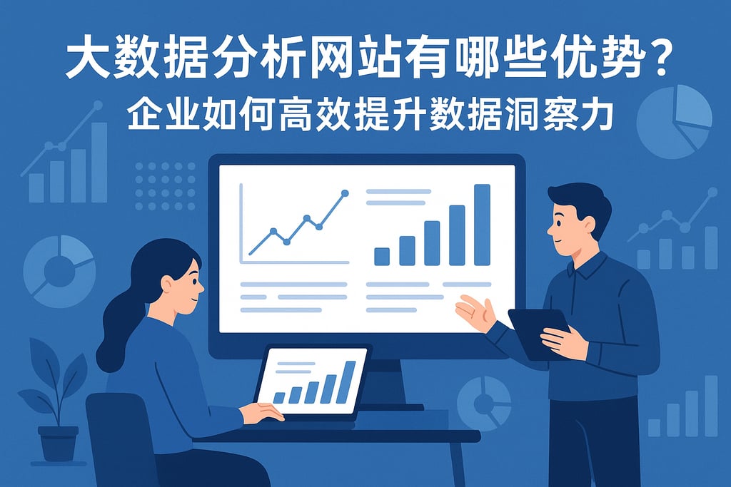 大数据分析网站有哪些优势？企业如何高效提升数据洞察力