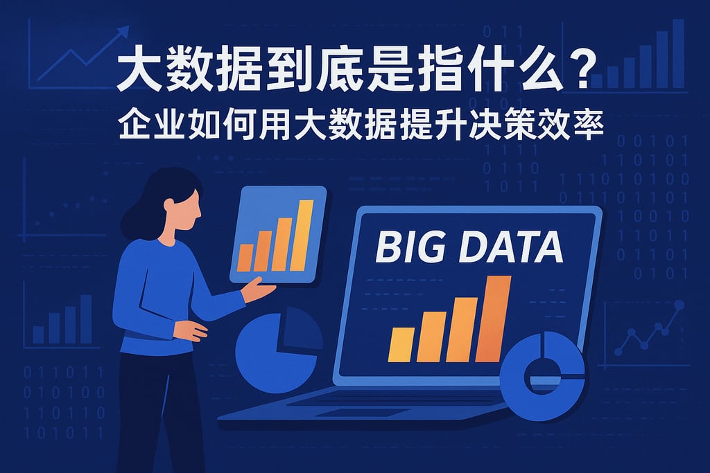 大数据到底是指什么？企业如何用大数据提升决策效率