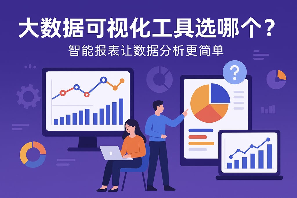 大数据可视化工具选哪个好？智能报表让数据分析更简单