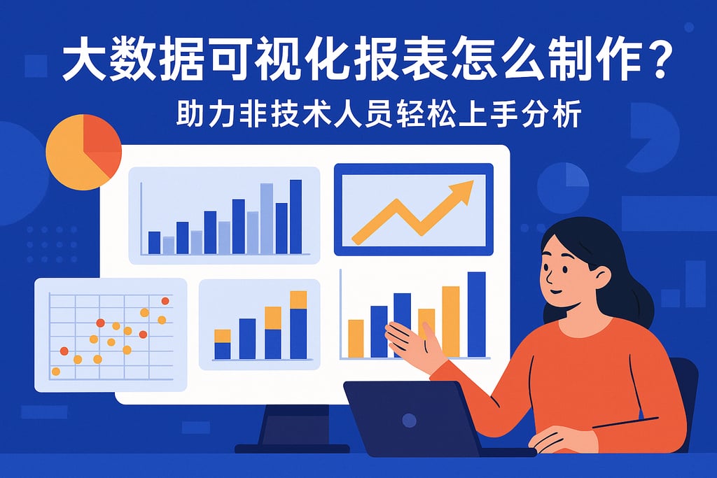 大数据可视化报表怎么制作？助力非技术人员轻松上手分析