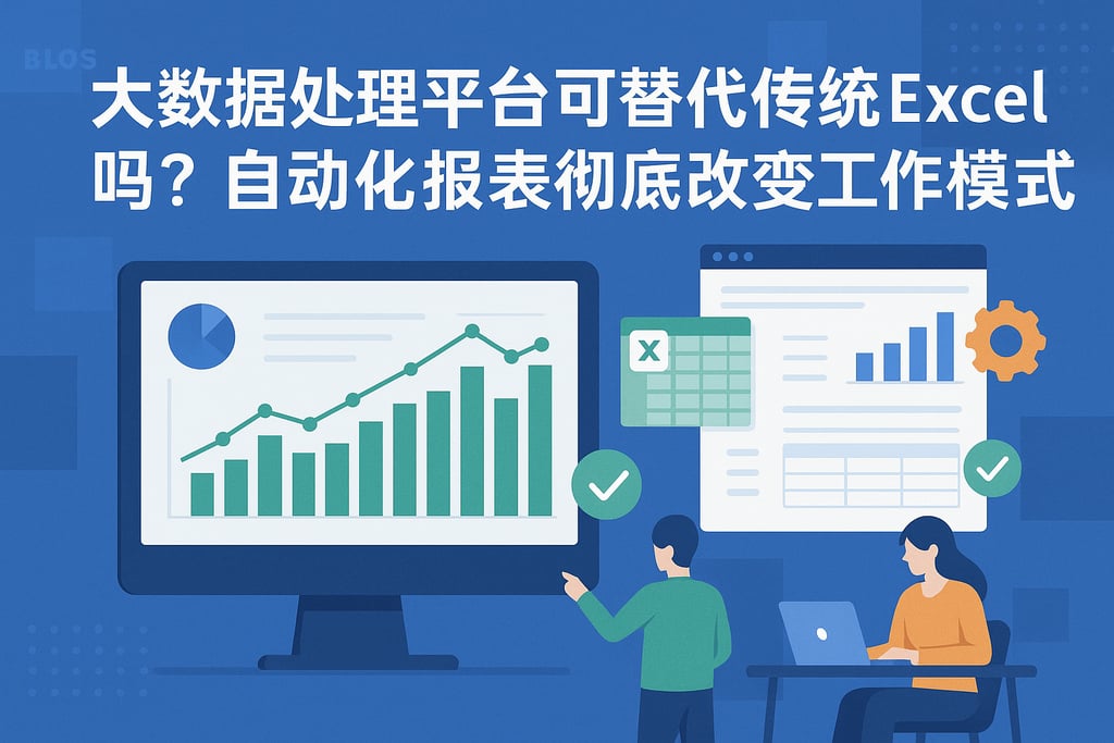 大数据处理平台可替代传统Excel吗？自动化报表彻底改变工作模式