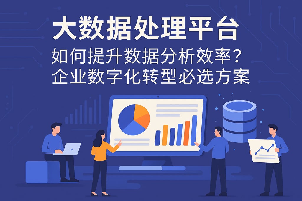 大数据处理平台如何提升数据分析效率？企业数字化转型必选方案