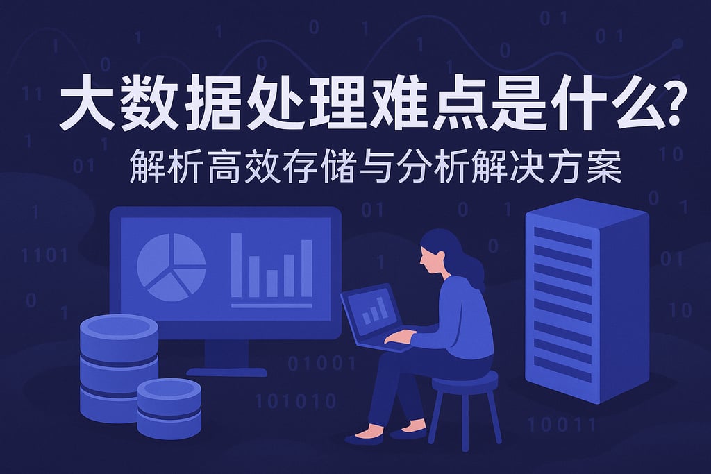 大数据处理难点是什么？解析高效存储与分析解决方案
