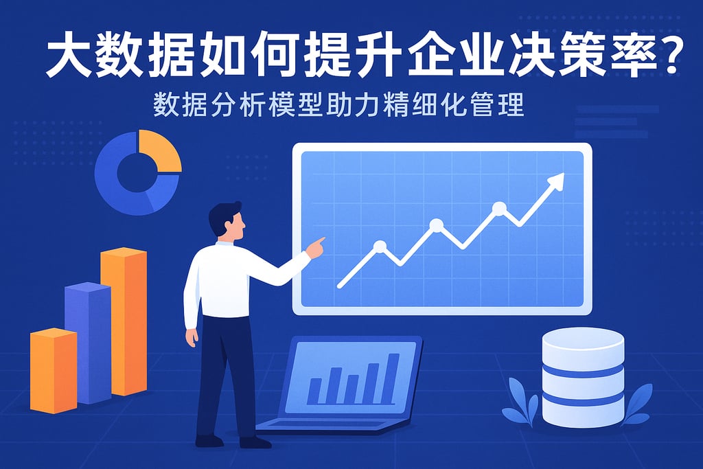 大数据如何提升企业决策效率？数据分析模型助力精细化管理