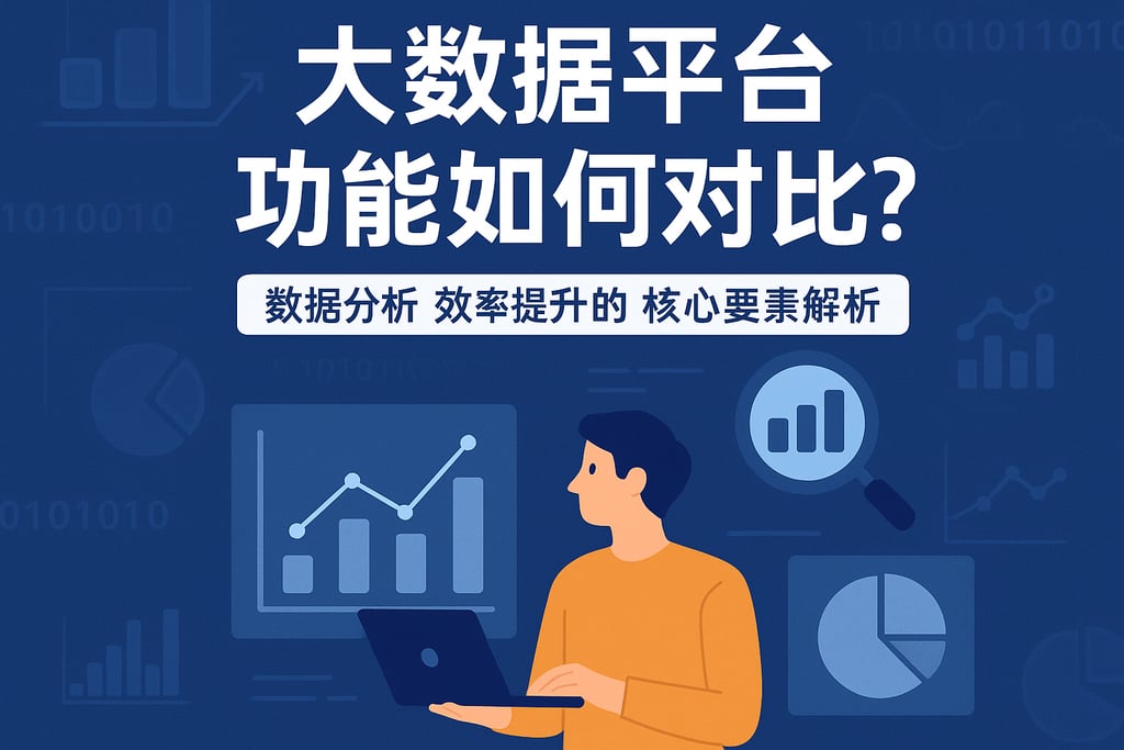 大数据平台功能如何对比？数据分析效率提升的核心要素解析