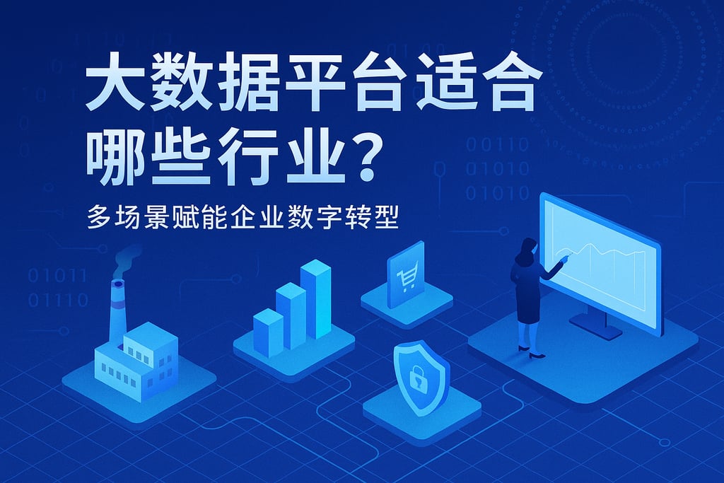大数据平台适合哪些行业？多场景赋能企业数字转型