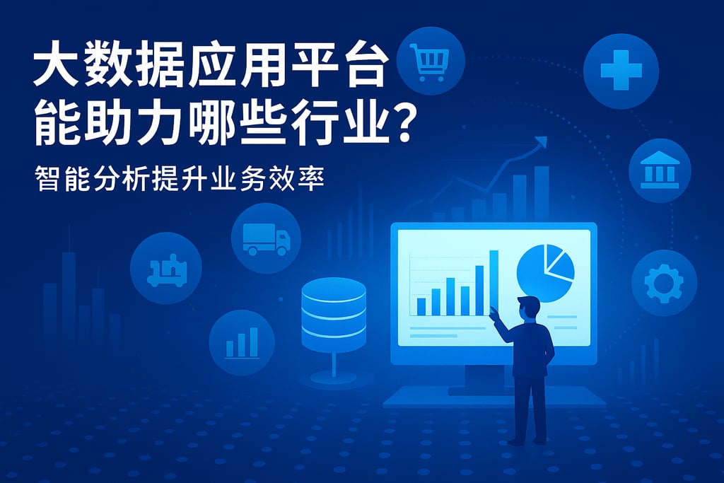 大数据应用平台能助力哪些行业？智能分析提升业务效率