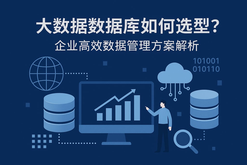 大数据数据库如何选型？企业高效数据管理方案解析