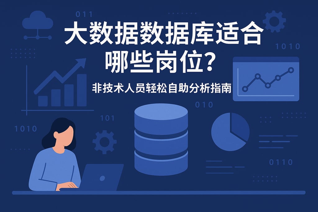 大数据数据库适合哪些岗位？非技术人员轻松自助分析指南