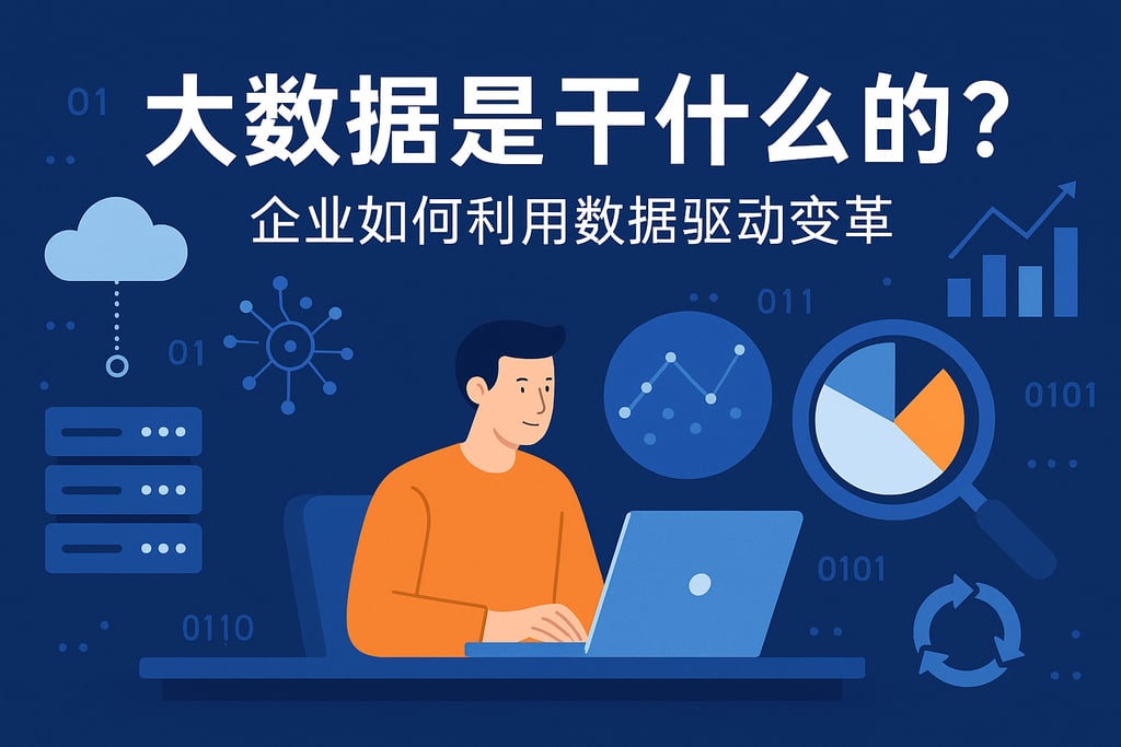 大数据是干什么的？企业如何利用数据驱动变革