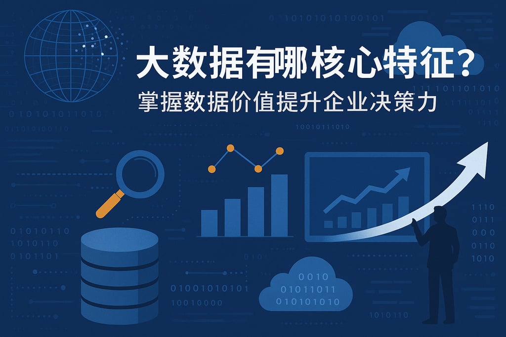 大数据有哪些核心特征？掌握数据价值提升企业决策力