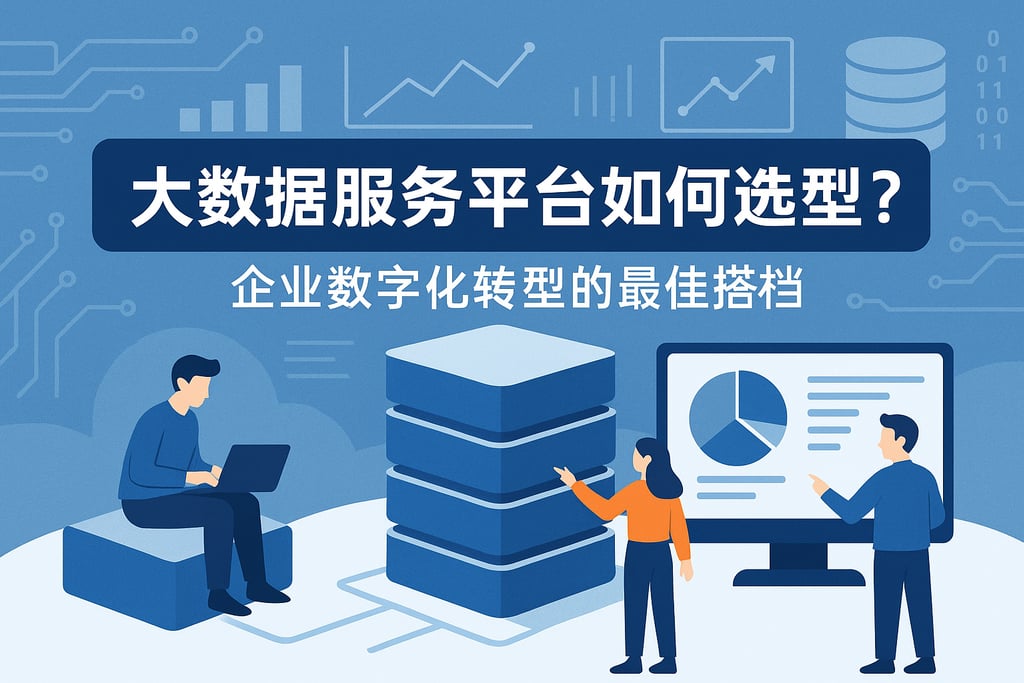 大数据服务平台如何选型？企业数字化转型的最佳搭档