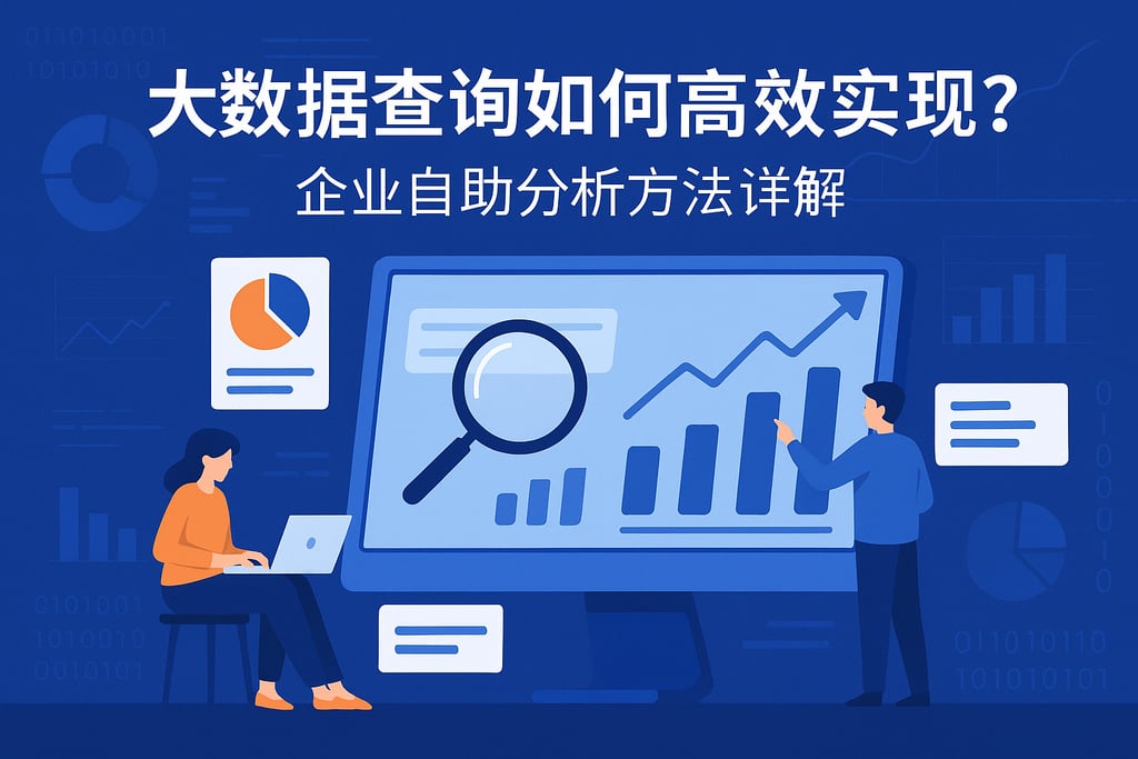 大数据查询如何高效实现？企业自助分析方法详解