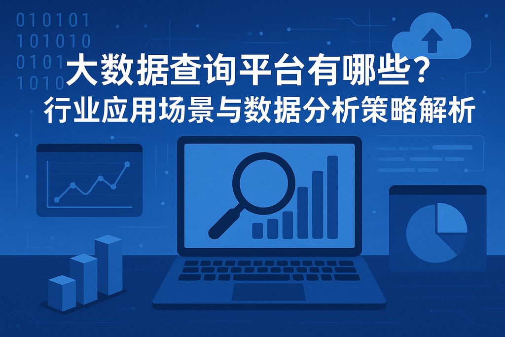 大数据查询平台有哪些？行业应用场景与数据分析策略解析