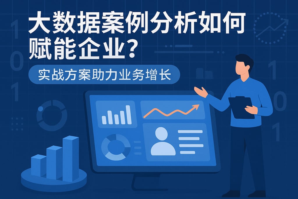 大数据案例分析如何赋能企业？实战方案助力业务增长