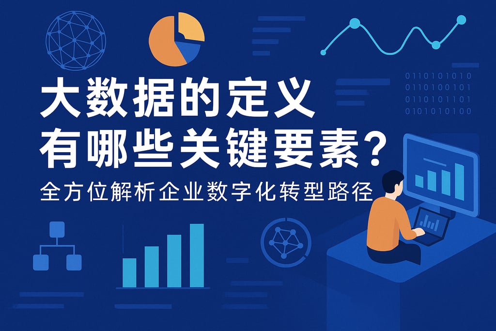 大数据的定义有哪些关键要素？全方位解析企业数字化转型路径
