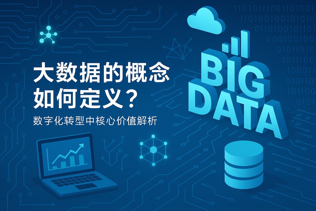 大数据的概念如何定义？数字化转型中核心价值解析