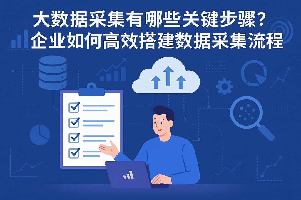 大数据采集有哪些关键步骤？企业如何高效搭建数据采集流程指南