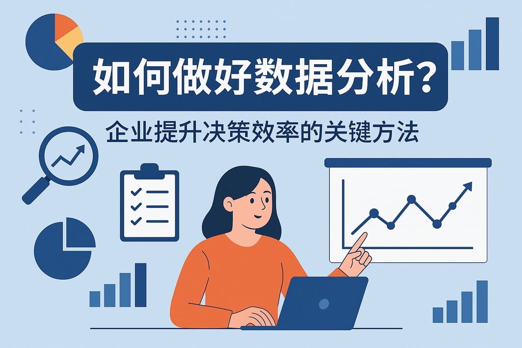 如何做好数据分析？企业提升决策效率的关键方法有哪些