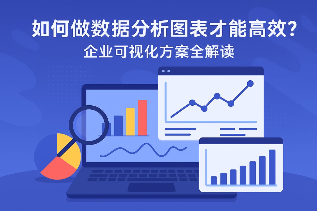 如何做数据分析图表才能高效？企业可视化方案全解读