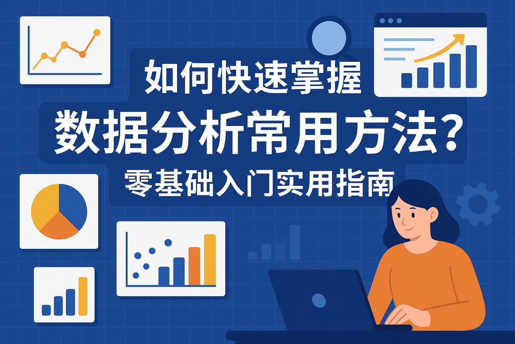 如何快速掌握数据分析常用方法？零基础入门实用指南