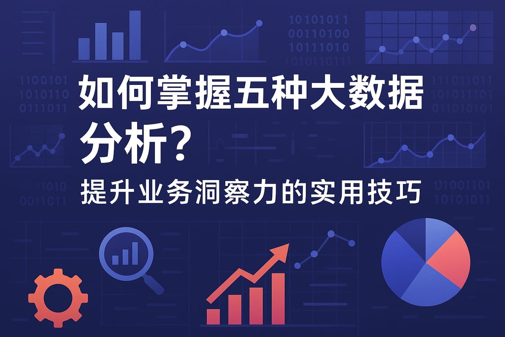 如何掌握五种大数据分析？提升业务洞察力的实用技巧