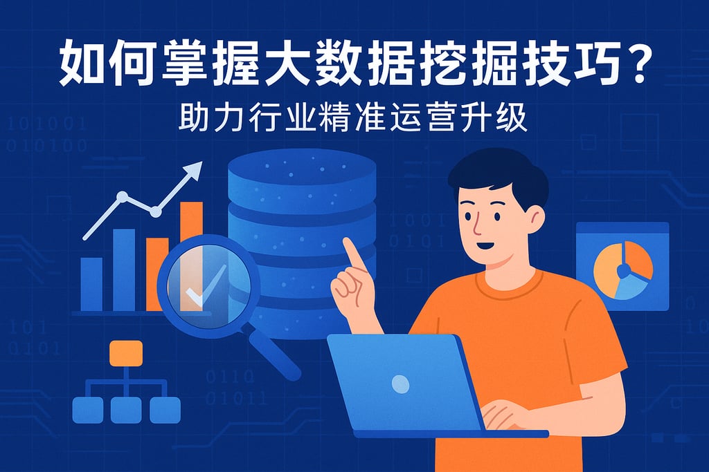 如何掌握大数据挖掘技巧？助力行业精准运营升级