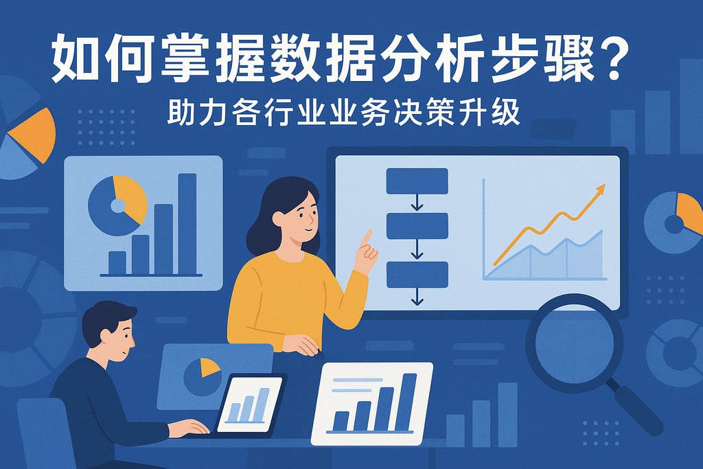 如何掌握数据分析步骤？助力各行业业务决策升级