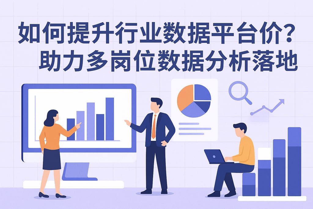 如何提升行业数据平台价值？助力多岗位数据分析落地