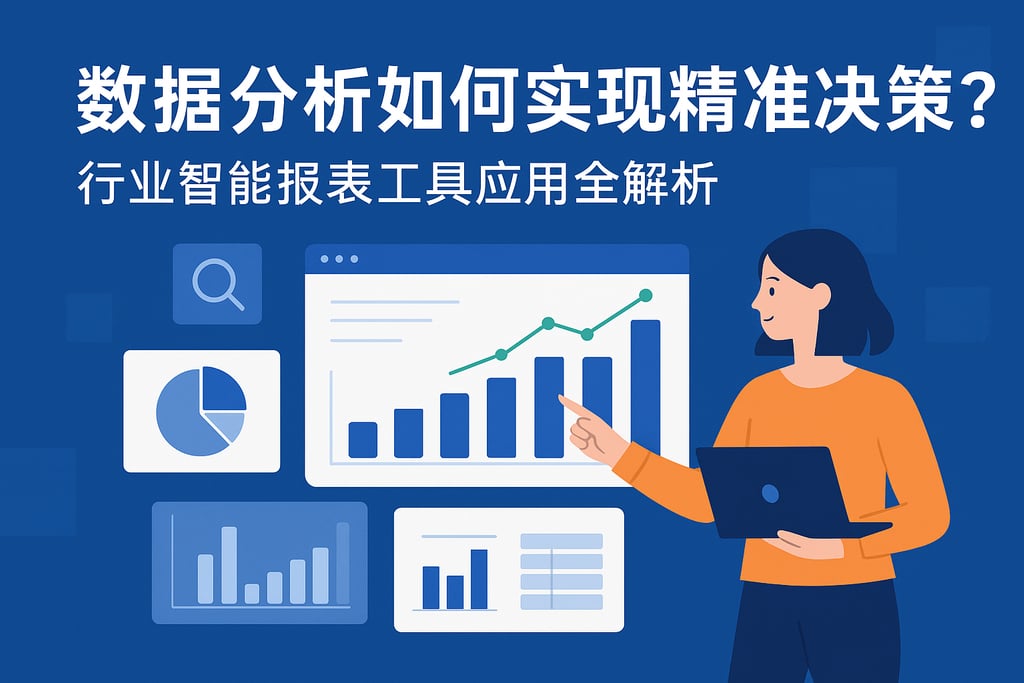 如何数据分析实现精准决策？行业智能报表工具应用全解析